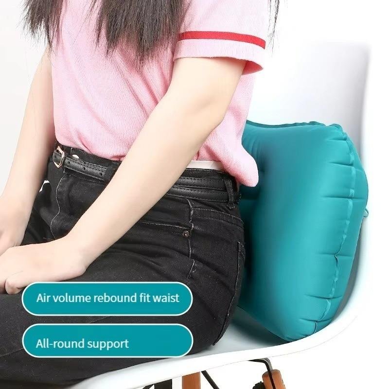 Huitich Portable Inflatable Travel Pillow & Lumbar Support - Mumzar