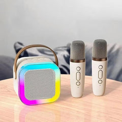 Huitich Portable Karaoke Machine with Microphones - Mumzar