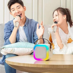 Huitich Portable Karaoke Machine with Microphones - Mumzar