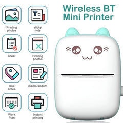 Huitich Portable Mini Thermal Printer Wireless Label Maker - Mumzar