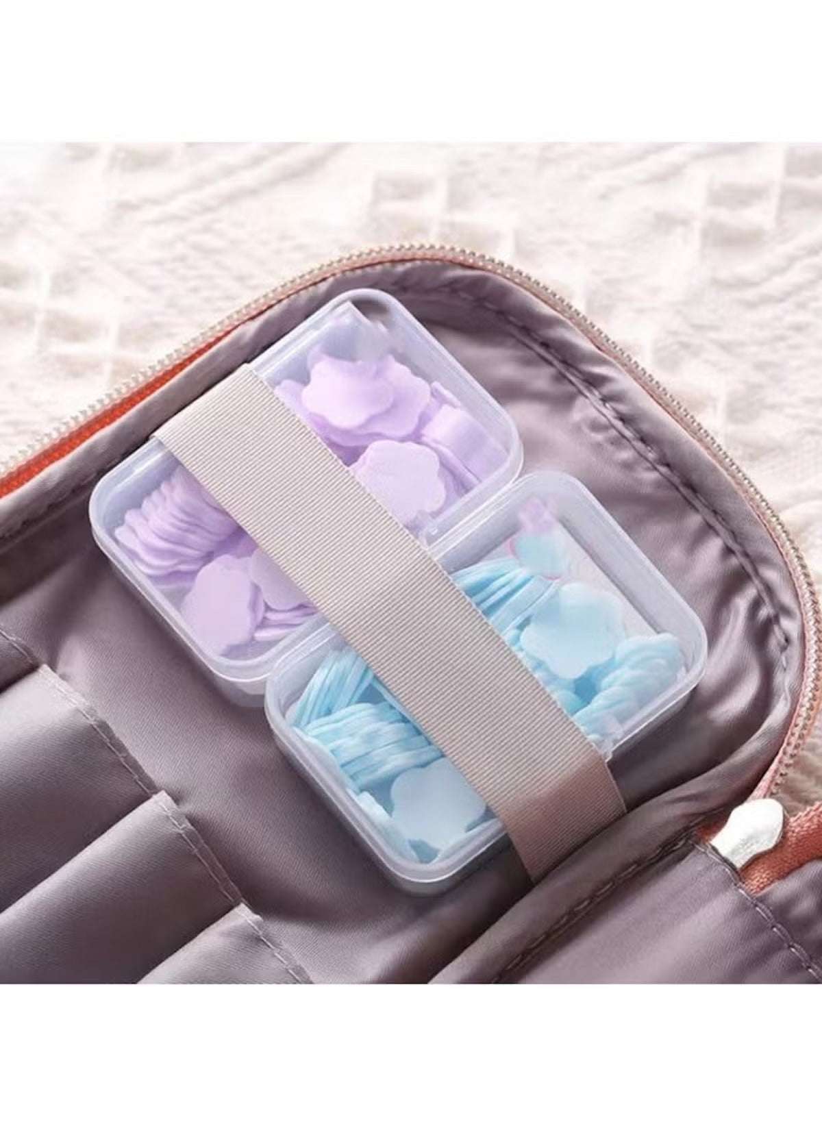 Huitich Portable Soap Paper Sheets Blue Milk Scent - Mumzar