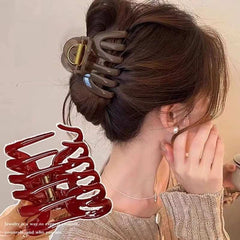 Huitich Pumpkin Hair Claw Clip for Women - Sweet Hair Accessory - Mumzar