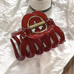 Huitich Pumpkin Hair Claw Clip for Women - Sweet Hair Accessory - Mumzar