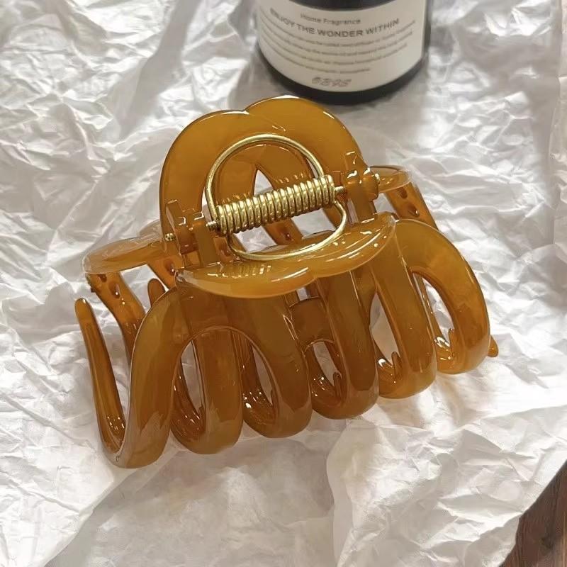 Huitich Pumpkin Hair Claw Clip for Women - Sweet Hair Accessory - Mumzar