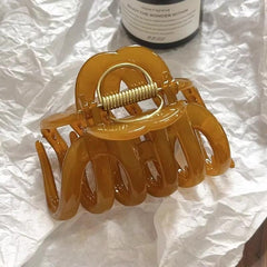 Huitich Pumpkin Hair Claw Clip for Women - Sweet Hair Accessory - Mumzar