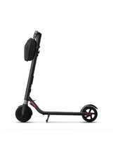 Rainproof scooter storage bag attached to handlebar, dark fabric pouch
