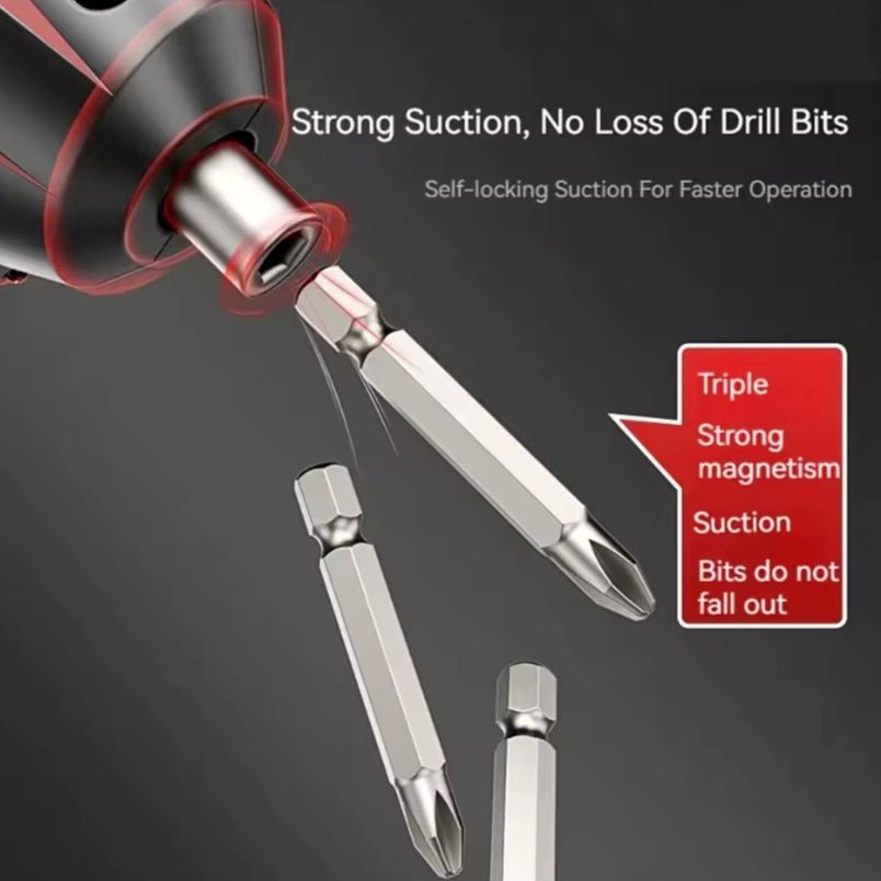Huitich Rechargeable Electric Screwdriver Kit with USB - Mumzar