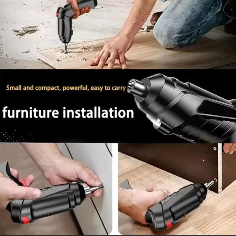Huitich Rechargeable Electric Screwdriver Kit with USB - Mumzar