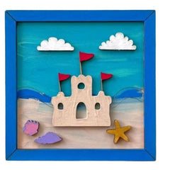 Huitich Sandcastle Wall Art Art Supplies for Kids UAE - Mumzar