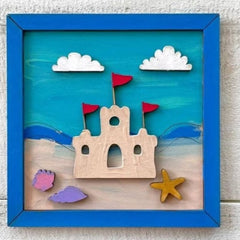 Huitich Sandcastle Wall Art Art Supplies for Kids UAE - Mumzar