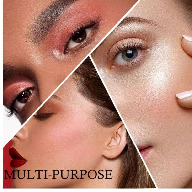 Huitich Shimmer Bronzer and Highlighter Palette Trio - Mumzar