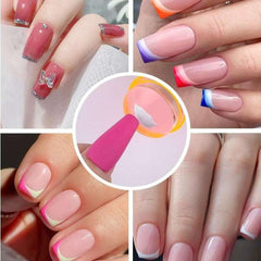 Huitich Silicone Nail Art Stamper Set with Clear Stamping Plate - Mumzar