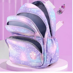 Huitich Six Wheel Trolley Backpack for Girls Pink - Mumzar