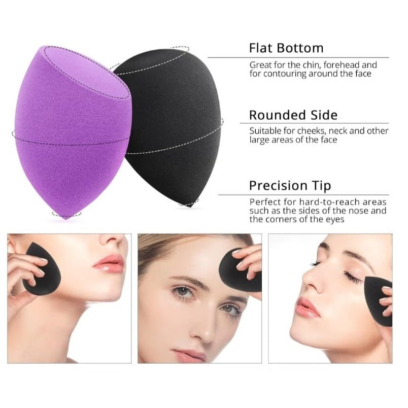 Huitich Skin - Friendly Makeup Applicators for Women 4 Pack - Mumzar