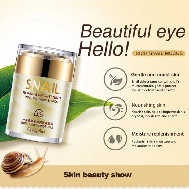 Huitich Snail Cream for Anti Aging Repair & Brightening - Mumzar