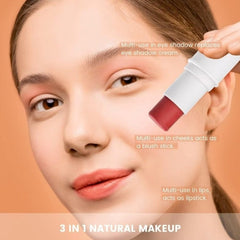 Huitich Soft Glow Blush with Built - in Brush Stick - Mumzar
