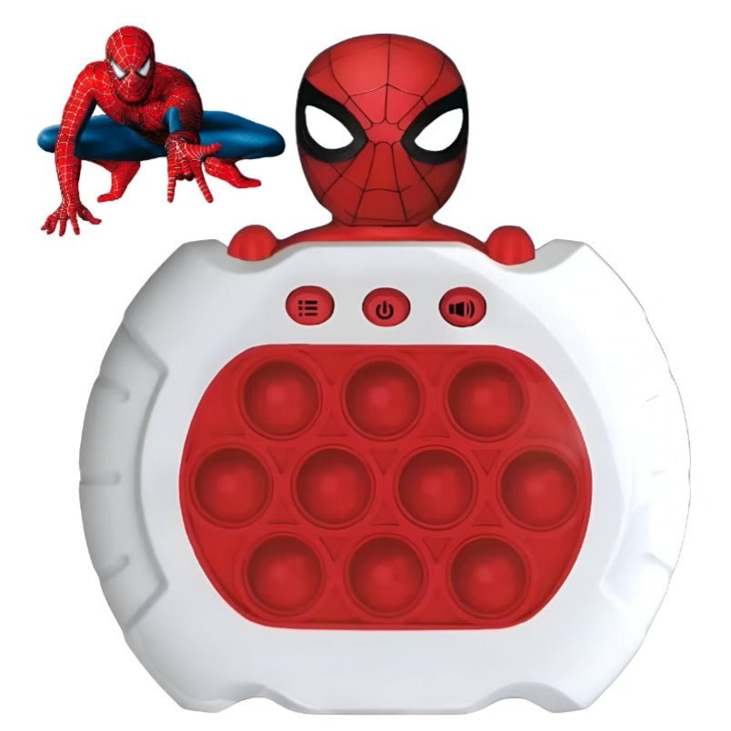 Huitich Spiderman Fidget Pop Toy with Sound Buttons - Mumzar