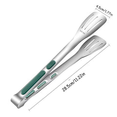 Huitich Stainless Steel Food Tongs Non - Slip Grip - Mumzar