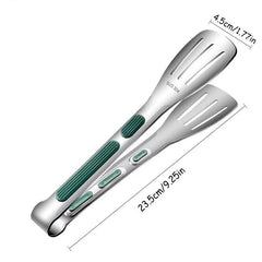 Huitich Stainless Steel Food Tongs Non - Slip Grip - Mumzar