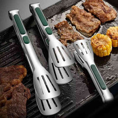Huitich Stainless Steel Food Tongs Non - Slip Grip - Mumzar