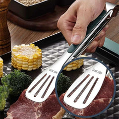 Huitich Stainless Steel Food Tongs Non - Slip Grip - Mumzar