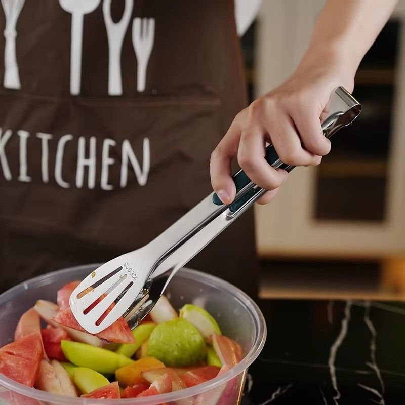 Huitich Stainless Steel Food Tongs Non - Slip Grip - Mumzar