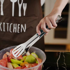 Huitich Stainless Steel Food Tongs Non - Slip Grip - Mumzar