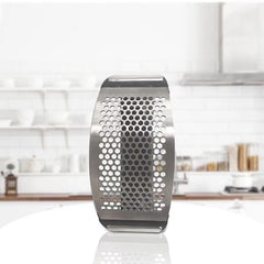 Huitich Stainless Steel Garlic Press Manual Mincer - Mumzar