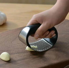 Huitich Stainless Steel Garlic Press Manual Mincer - Mumzar