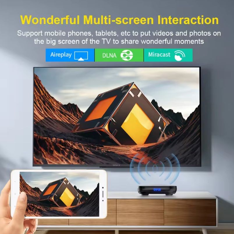 Huitich Transpeed Android 12 TV box 8K Ultra HD - Mumzar