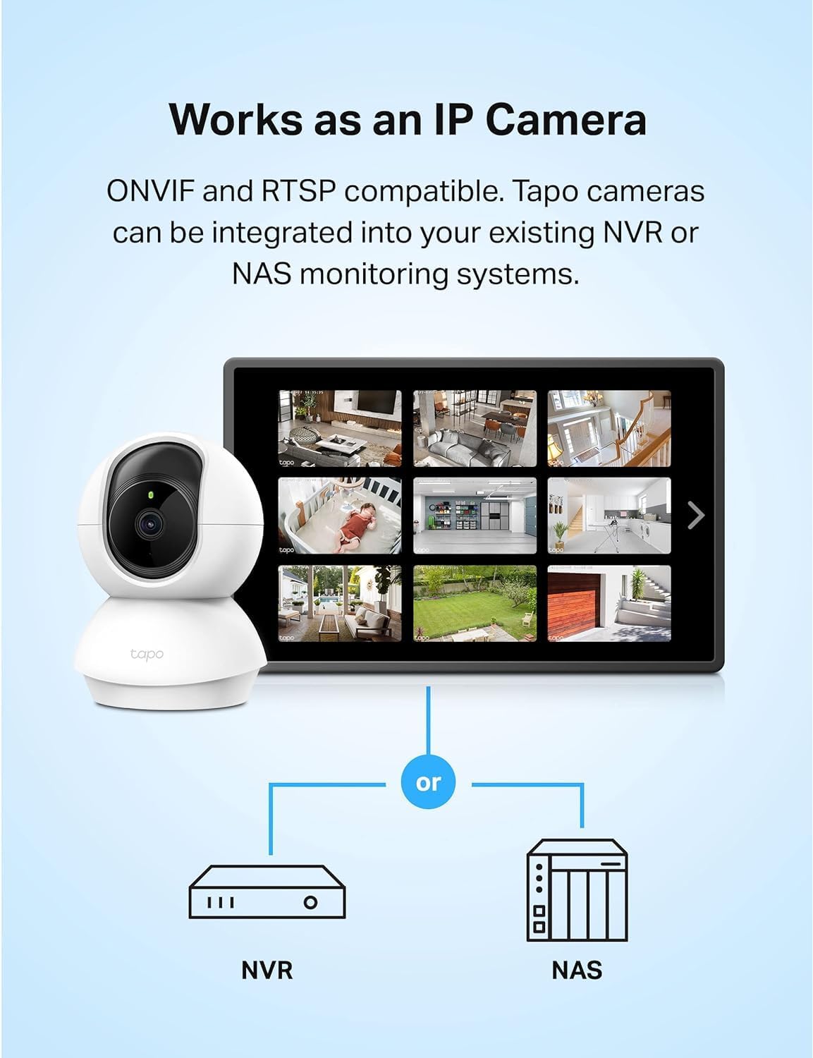 Huitich Upgrade Kids Camera with TP - Link Tapo C200 Security Camera - Mumzar