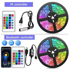Huitich USB LED Strip Lights for Room RGB Neon - Mumzar