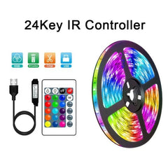 Huitich USB LED Strip Lights for Room RGB Neon - Mumzar