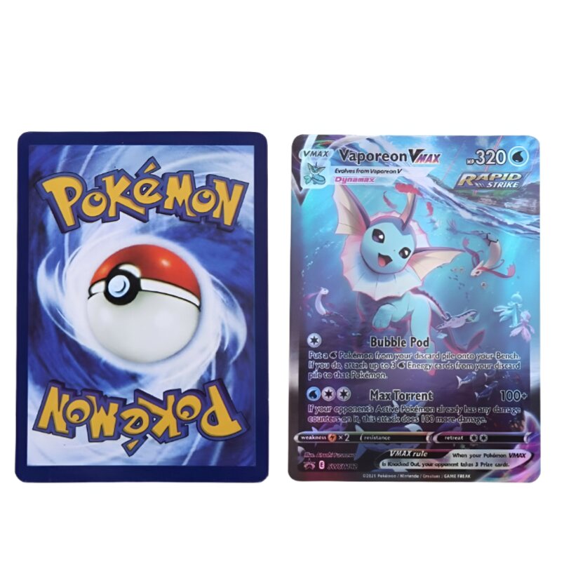 Huitich Vaporeon VMAX Bubble Pod for Sale - Card Game - Mumzar