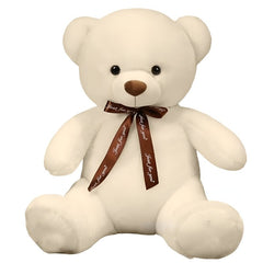 Huitich White Teddy Bear 60cm Soft Plush Toy - Mumzar