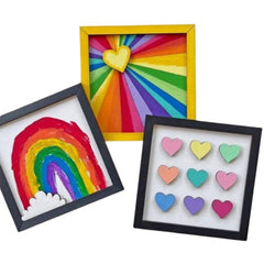 Huitich Wood Painting Kits for Kids Colorful DIY Set - Mumzar