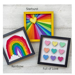 Huitich Wood Painting Kits for Kids Colorful DIY Set - Mumzar