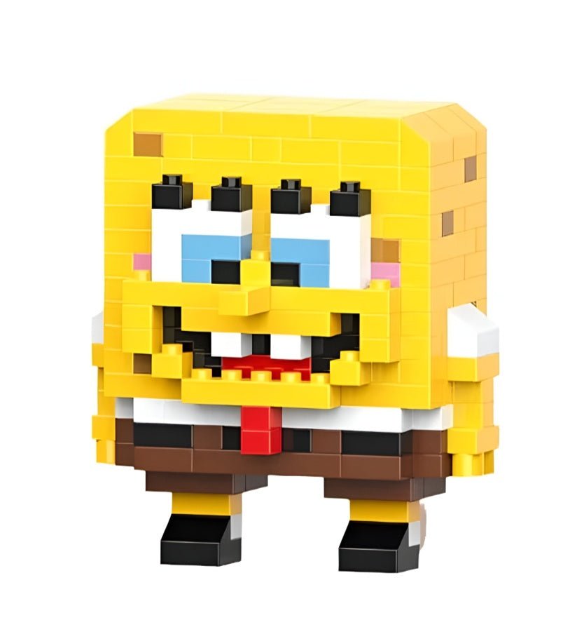 Huitich Yellow Pixel Block Toy Building Set - Mumzar