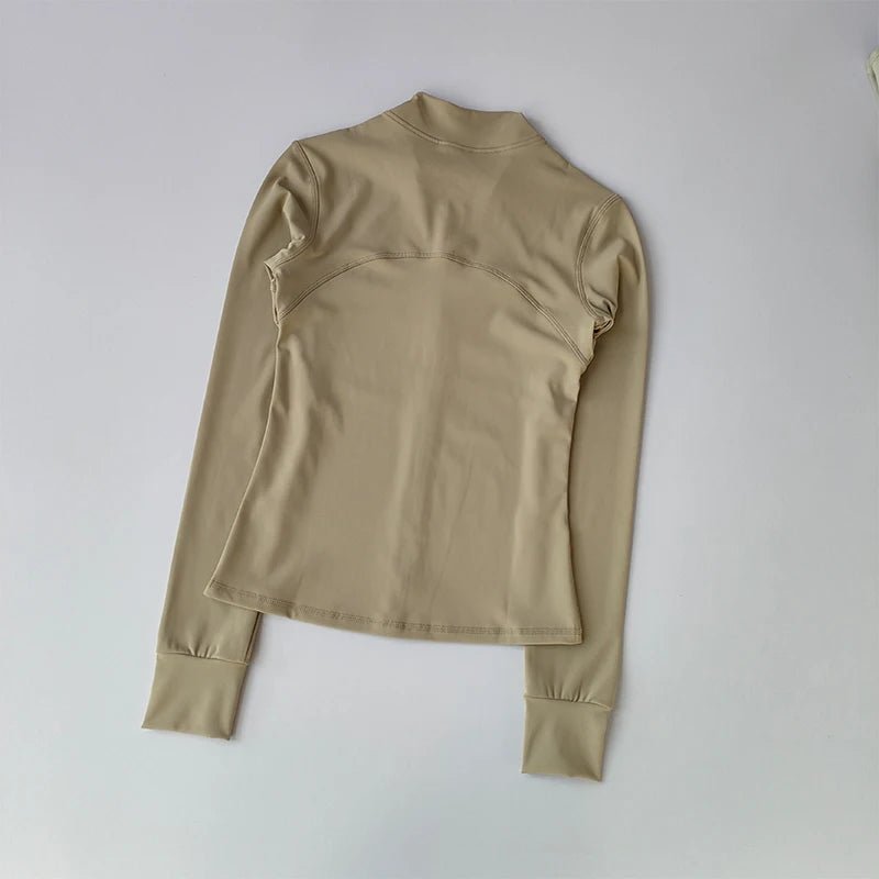 Huitich Yoga Running Top with Thumb Holes - Mumzar
