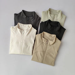 Huitich Yoga Running Top with Thumb Holes - Mumzar