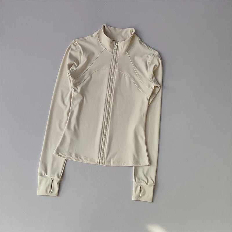 Huitich Yoga Running Top with Thumb Holes - Mumzar