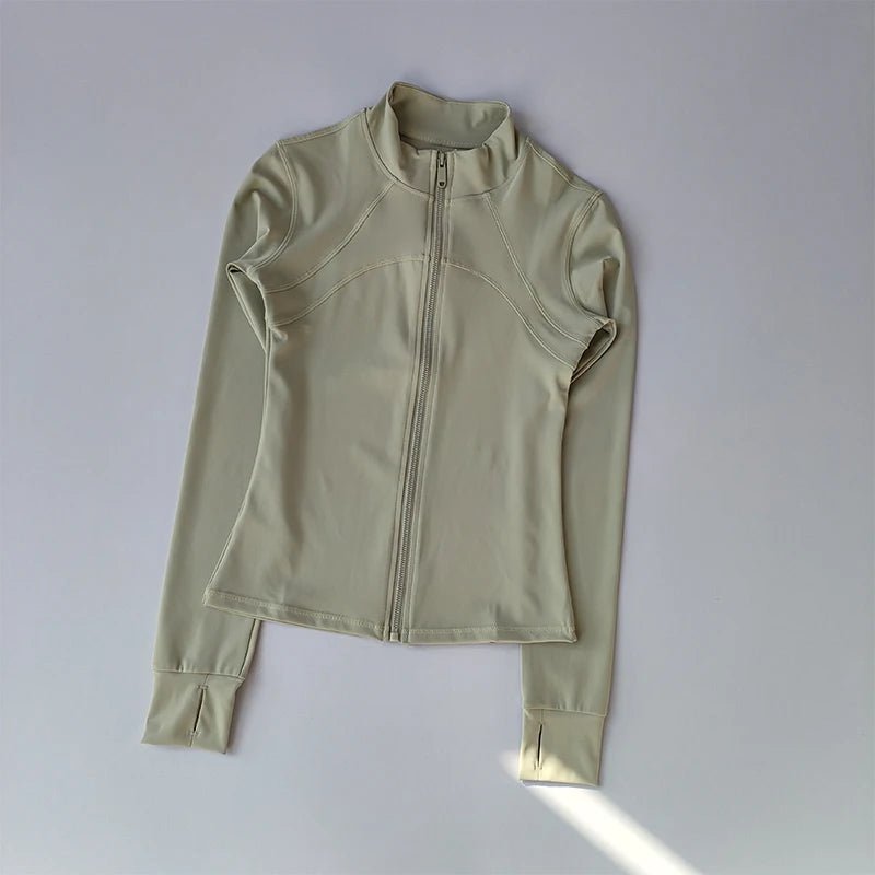 Huitich Yoga Running Top with Thumb Holes - Mumzar