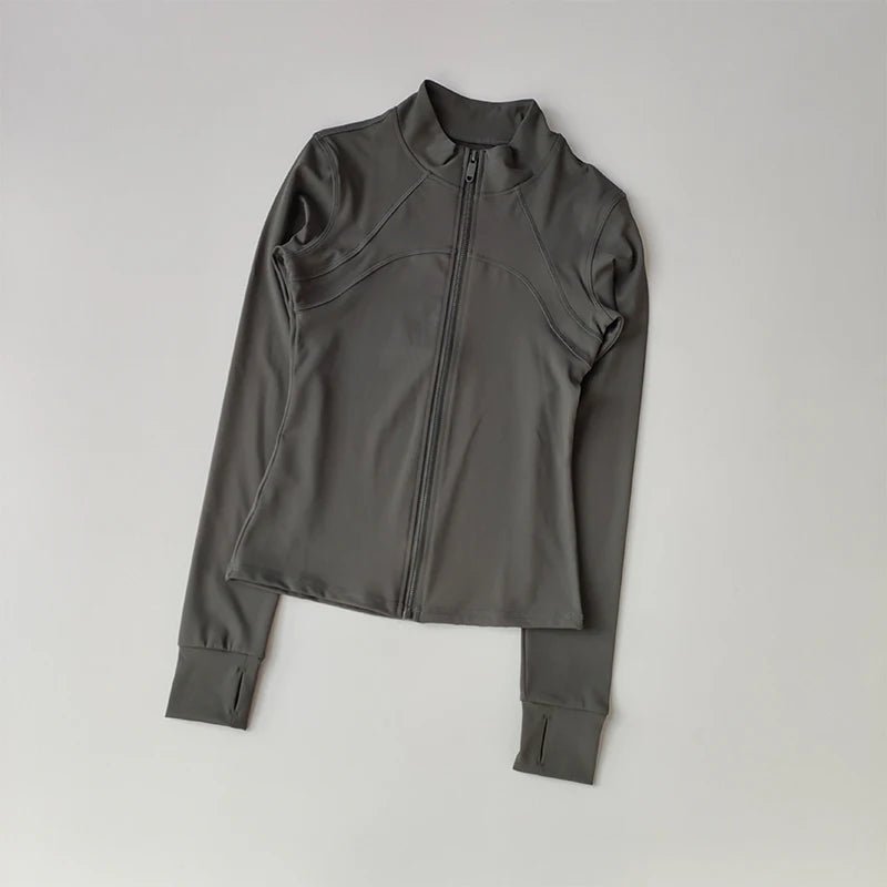 Huitich Yoga Running Top with Thumb Holes - Mumzar