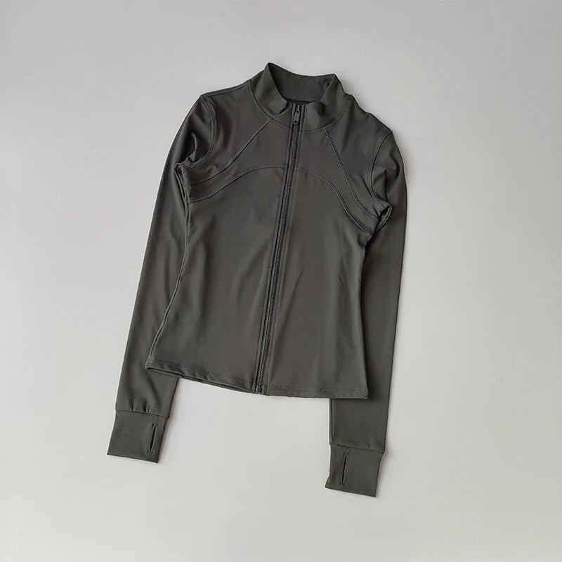 Huitich Yoga Running Top with Thumb Holes - Mumzar