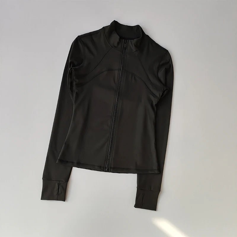 Huitich Yoga Running Top with Thumb Holes - Mumzar
