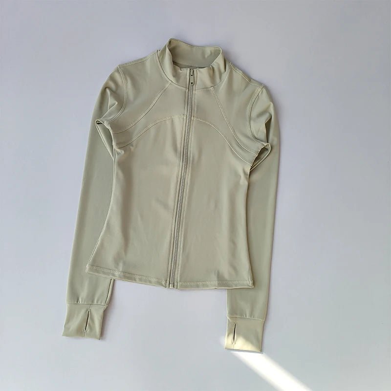 Huitich Yoga Running Top with Thumb Holes - Mumzar