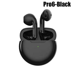 Original Air Pro 6 TWS Wireless Earbuds – Bluetooth 5.3 Mini Headset with Mic & Charging Case