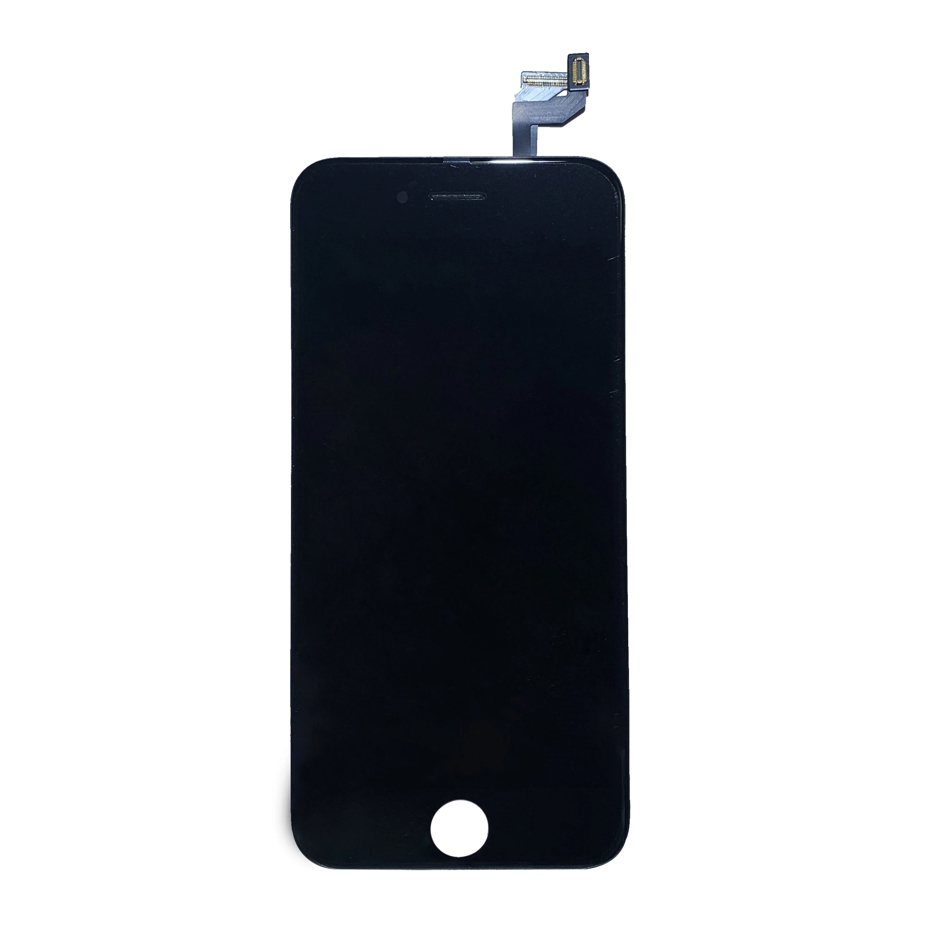 Mumzar iPhone 6s screen replacement kit black LCD digitizer assembly with home button hole and flex cable