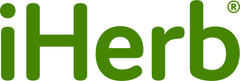 iHerb green logo on white background for Tea Tree Therapy tea tree oil mouthwash product page