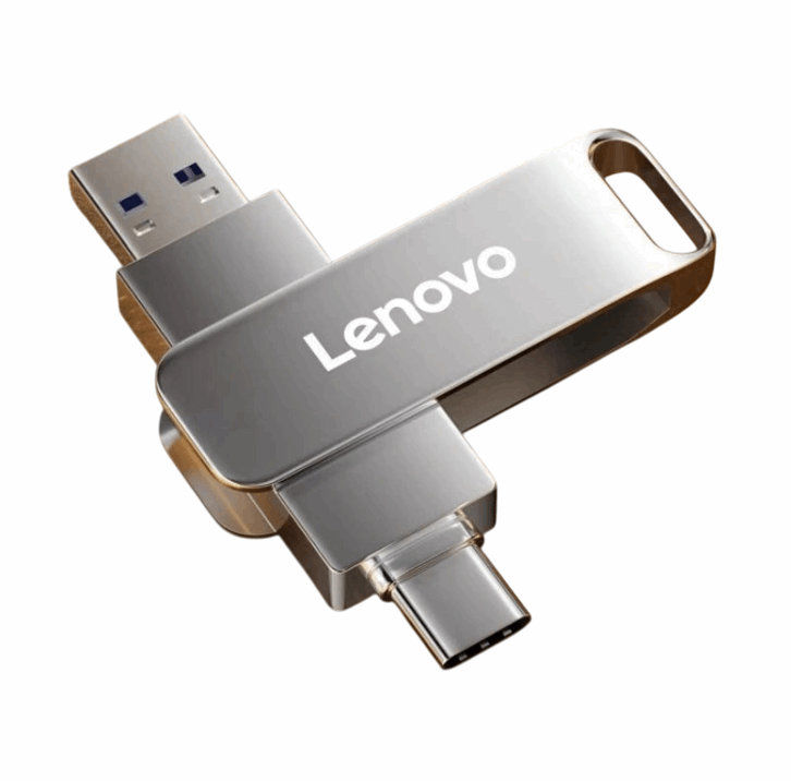 Lenovo 16TB USB 3.2 Flash Drives 2TB 1TB 4TB High Speed Transfer Metal Pendrive Memory Card Pen Drive Flash Disk For Phpne PC